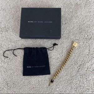 14k Gold Filled Marc by Marc Jacobs Lock & Key Bracelet